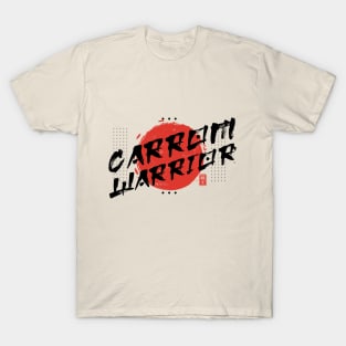 Oriental Brush Carrom Warrior T-Shirt